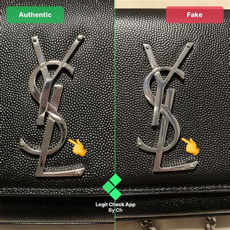 real vs fake ysl woc|real vs real ysl bags.